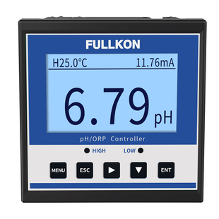 丰控工业在线pH计 ph控制器电导率检测仪传感器电极探头ORP酸度计