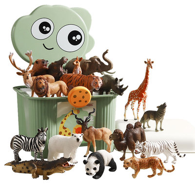 玛奇乐仿真动物模型宝宝认知早教