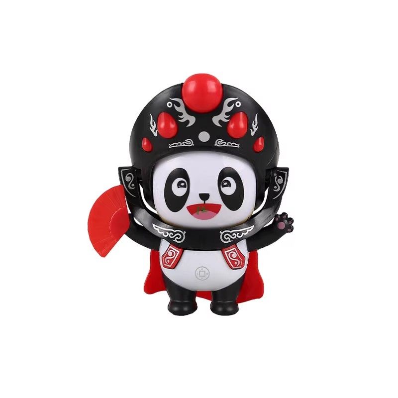 中国特色小礼物品川剧娃娃熊猫变脸国粹文化儿童脸谱玩具创意玩偶