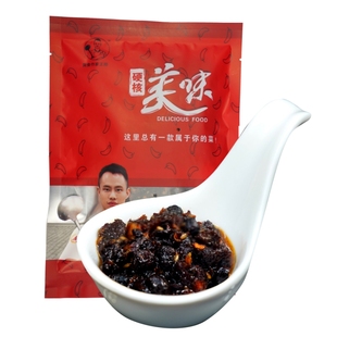 美食作家王刚风味豆豉酱豆豉拌饭拌面调味料即食小吃袋装罐装包邮