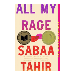 【预售】【2023普林兹青少年文学奖】怒气填胸 All My Rage英文儿童绘本原版图书进口外版书籍Sabaa Tahir