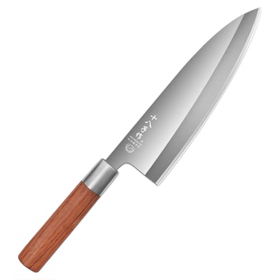 十八子作三德刀日式料理刀杀鱼专用刀切菜刀官方旗舰店正品主厨刀