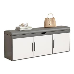 换鞋凳门口家用鞋柜坐凳一体入户穿鞋凳进门可坐实木鞋架长条凳子