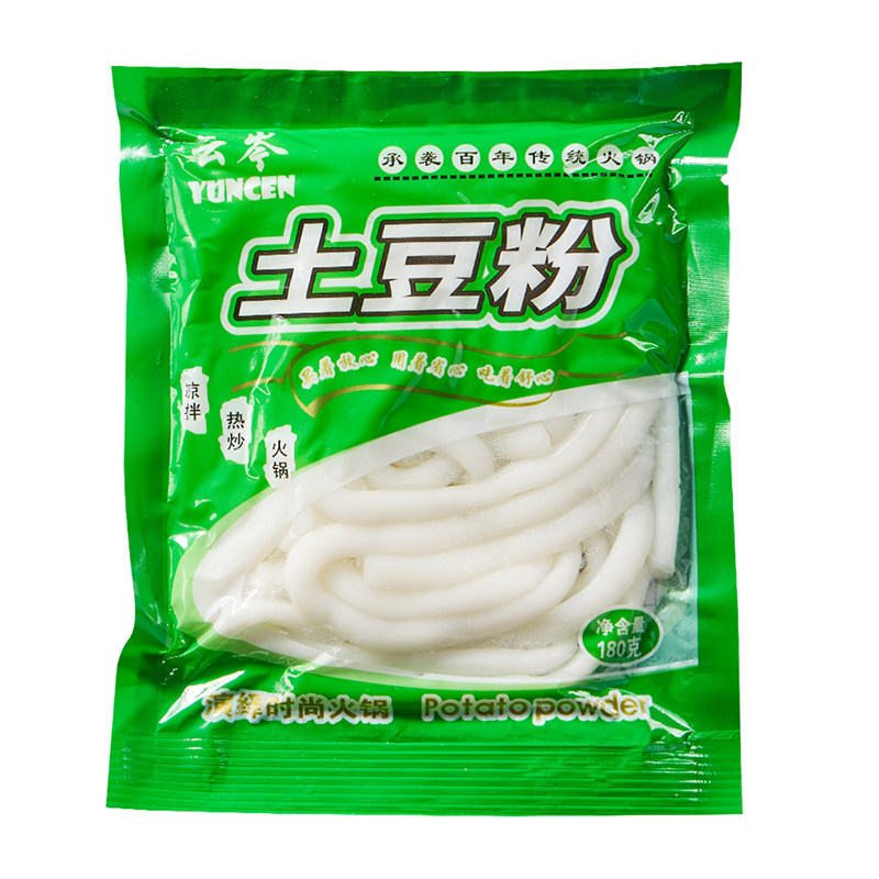 云岑土豆粉酸辣粉砂锅粉条