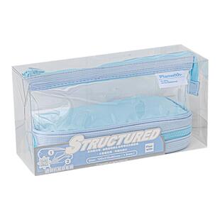 Planwith透明笔袋2026年新款大容量高颜值ins风双层文具袋初高中男女生学生用文具盒痛包铅笔盒小众不撞款