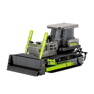 森宝积木中联重科儿童益智拼装挖掘机模型男孩拼插积木起重机玩具