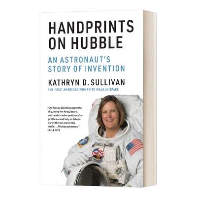 英文原版 Handprints On Hubble 哈勃太空望远镜上的手印 英文版 进口英语原版书籍