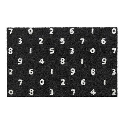 运气上升数字入户门地垫