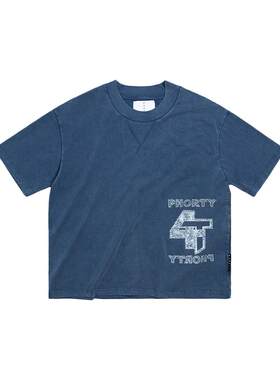 PHANTACi范特西 周杰伦潮牌2024新品4T LOGO VINTAGE T恤短袖男女