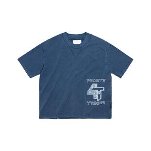 PHANTACi范特西 周杰伦潮牌2024新品4T LOGO VINTAGE T恤短袖男女