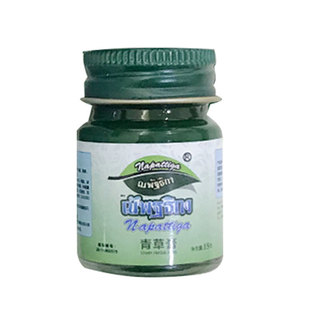 嘟妈家泰国Napattiga娜帕蒂卡青草膏15g*3套装提神止痒驱蚊叮咬