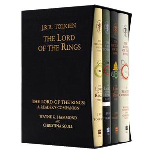 指环王60周年盒装 进口英文原版小说 The Lord of the Rings 魔戒原版阅读指南 电影原著奇幻小说 托尔金精装插图版史诗级奇幻