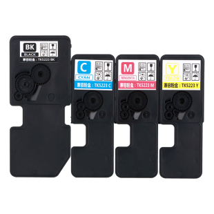 天色适用京瓷TK5223粉盒P5021cdn碳粉P5021cwd一体机墨盒TK-5223彩色激光打印机硒鼓墨粉组件粉仓