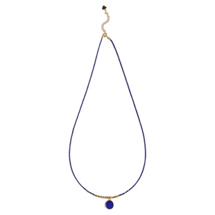 Shang原创「观澜」天然青金石项链女创意手作设计锁骨链2025新款