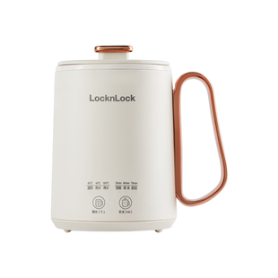 乐扣养生杯烧水壶保温加热办公室宿舍一人多功能便携式电热水杯