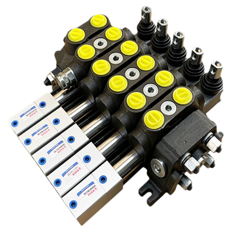 DCV60/DCV100手气双控液压多路阀清障环卫垃圾压缩车工程机械改装