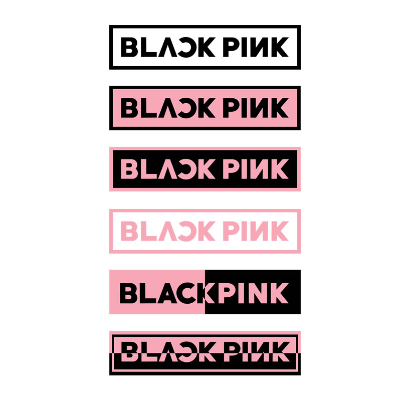 韩国女团BLACKPINK个性汽车贴纸 划痕遮挡装饰贴笔记本行李箱贴饰