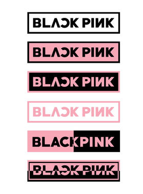 女团BLACKPINK个性汽车贴纸