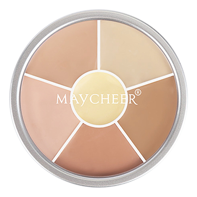 美茜儿遮瑕膏六色遮盖雀斑点打底