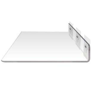 亚克力挂墙置物架墙上浴室洗手台卫生间一字隔板厨房免打孔墙壁挂