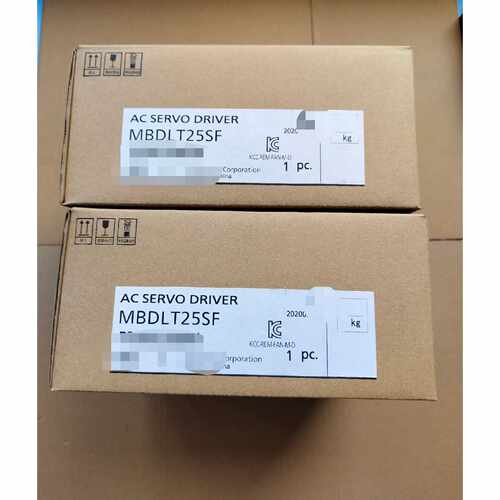 全新未使用松下伺服驱动器MBDLT25SF实物图拍摄功能完