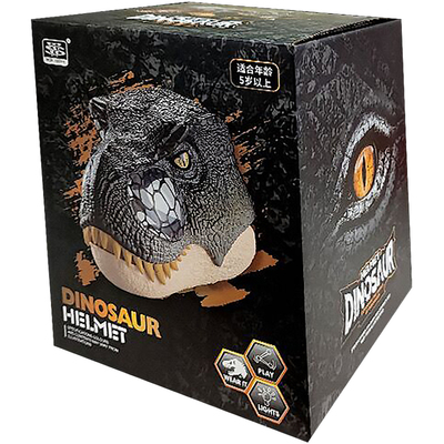 文盛恐龙声光面具可张嘴