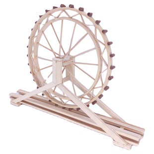 DIY创意纯手工建筑天津之眼摩天轮模型立体构成设计制作材料包