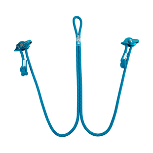 坎乐户外单固/双固定点可调节牛尾挽索SRT速降探洞溯溪保护双挽索