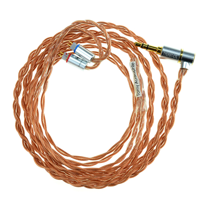 Tomy Audiophile ECCu4 万隆单晶铜耳机升级线可换头4.4平衡MMCX