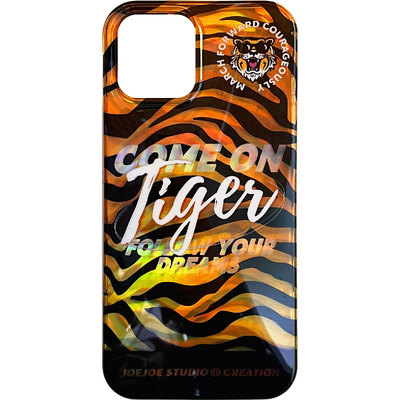 原创老虎纹两面苹果iPhone手机壳