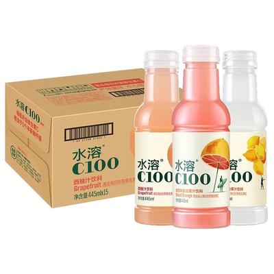 整箱果汁饮料农夫山泉