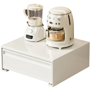 厨房台面置物架台上抽屉式收纳柜橱柜咖啡机工具筷勺子抽屉下水槽