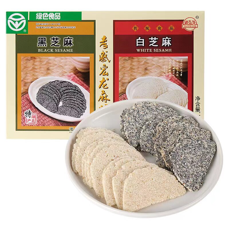 新弘龙孝感麻糖绿色糕点传统糕点