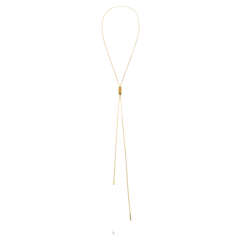 ALPJEWELRY施华洛水晶Y字蛇骨链