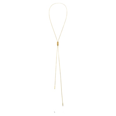 ALPJEWELRY施华洛水晶Y字蛇骨链