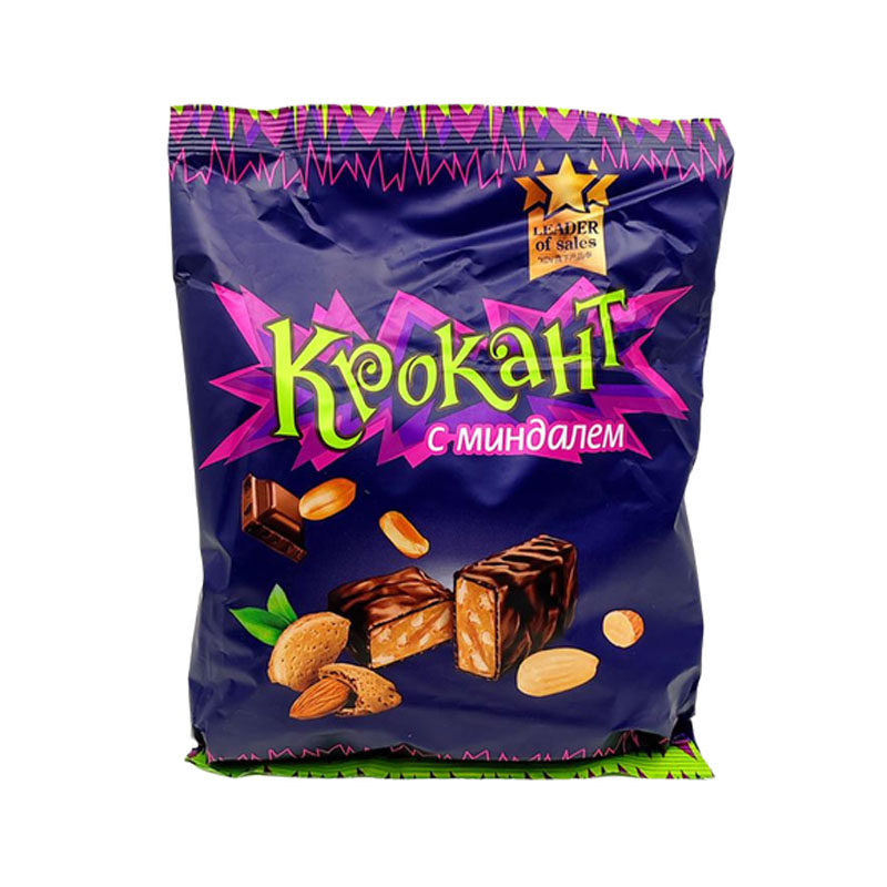 俄罗斯进口紫皮糖糖果酥糖KPO传统糖果