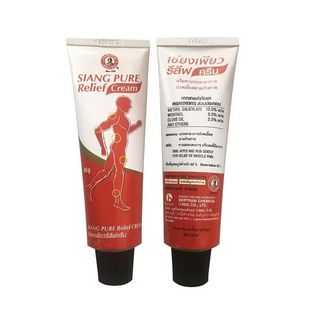 泰国上标酸痛膏乳膏肩颈按摩膏酸痛运动扭伤肌肉加强 60g