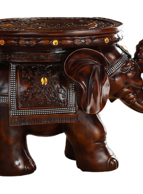 大象摆件中式风乔迁礼品送朋友