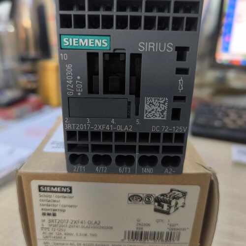 议价3RT2017-2XF41-0LA2西门子接触器全新原装正品现货