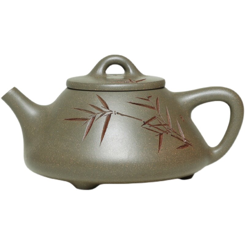 正宗手把五章原产地子冶石瓢茶具