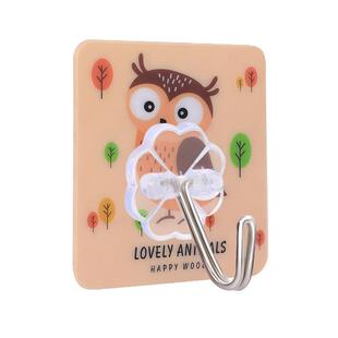 厨房挂钩强力粘胶粘钩壁挂墙壁创意可爱承重免打孔无痕粘贴墙面