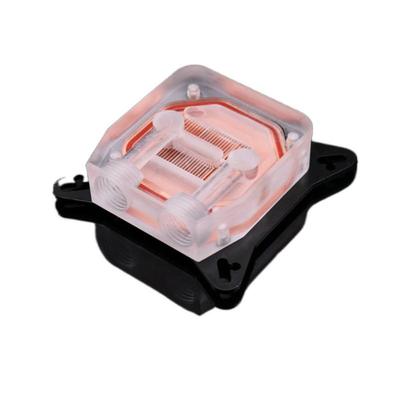 喷射水道款GPU核心显卡水冷头