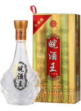 皖酒王46度礼盒装白酒整箱6瓶