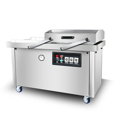 400双室平板真空机食品袋封口机自动商用包装机封口机