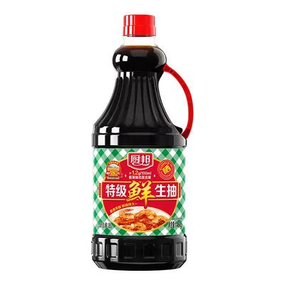 厨邦特级鲜生抽1.48kg酿造酱油