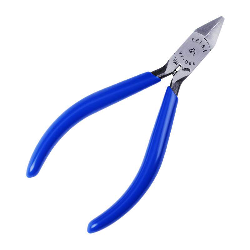 日本KEIBA马牌微型电子斜嘴钳薄刃斜口钳进口电子维修剪钳 HT-D04