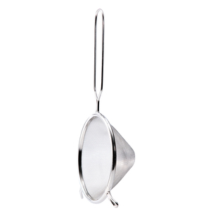 日本进口下村不锈钢漏勺蛋液蛋羹过滤器蛋挞豆浆果汁细小过滤网筛