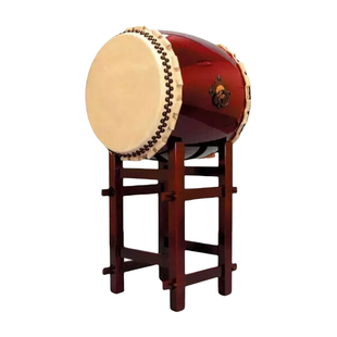 台湾鼓牛皮鼓寺庙寺院鼓立式鼓架大鼓风雷鼓钟鼓楼法器殿鼓