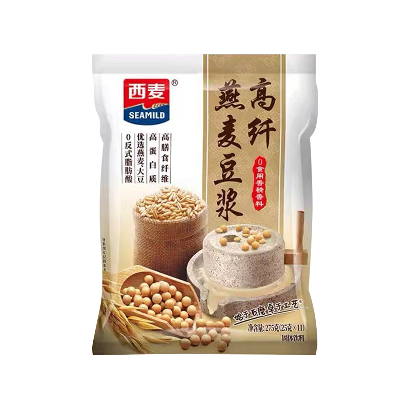 西麦燕麦片豆浆早餐速冲代餐方便