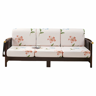 纯棉沙发套罩全包定制四季款通用中式沙发笠保护套沙发垫套无静电